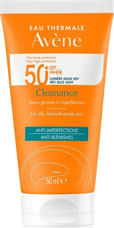 AVENE Cleanance Sun Sluneční ochrana SPF50+ 50 ml