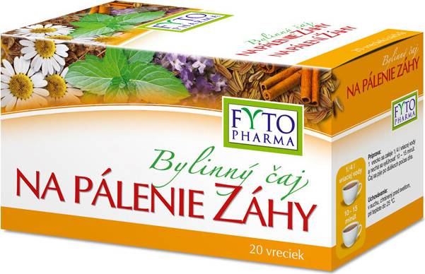 Bylinný čaj na pálení žáhy PYROSAN 20x1.5g Fytoph.