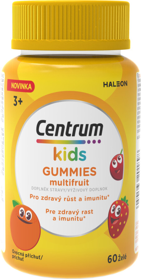 Centrum Kids Gummies multifruit želé 60ks