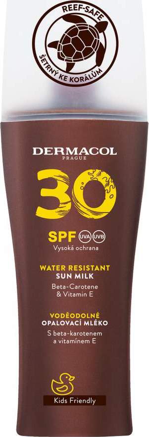 Dermacol Opalovací mléko voděod.SPF30 spray 200ml