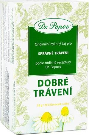 Dr.Popov Čaj Dobré trávení 20x1.5g