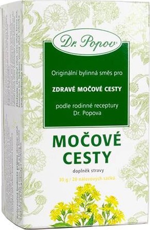 Dr.Popov Čaj Močové cesty 20x1.5g