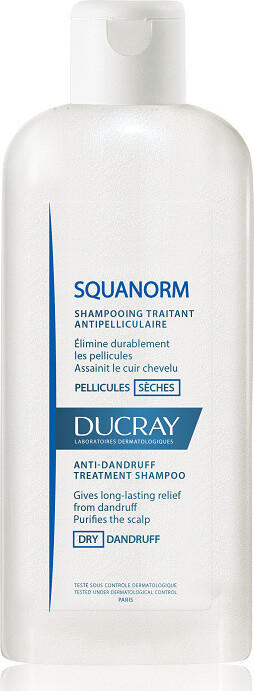DUCRAY Squanorm Šampon suché lupy 200ml