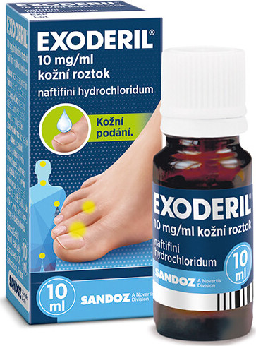 EXODERIL® 10MG/ML kožní roztok 1X10ML