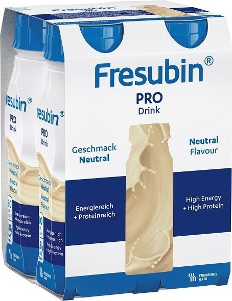 FRESUBIN PRO DRINK PŘÍCHUŤ NEUTRÁLNÍ POR SOL 4X200ML