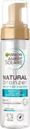 Garnier Ambre Solaire samoopalovací pěna s hydratačním účinkem 200 ml