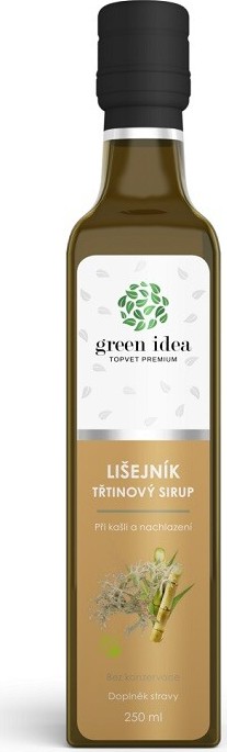 Green idea Lišejník islandský třtinový sirup 250ml
