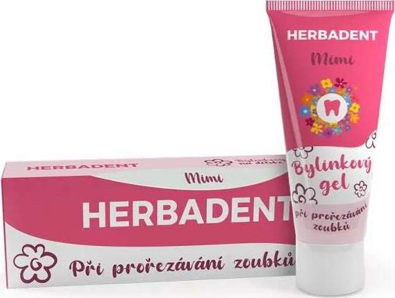 HERBADENT Mimi Bylinkový gel na prořezávání zoubků 25g