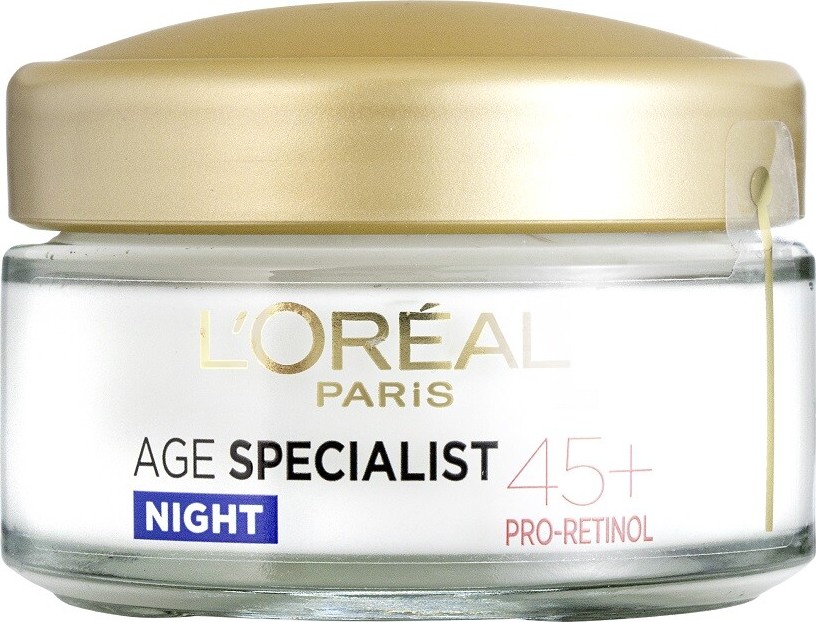 L’Oréal Paris Age Specialist 45+ noční krém proti vráskám 50ml