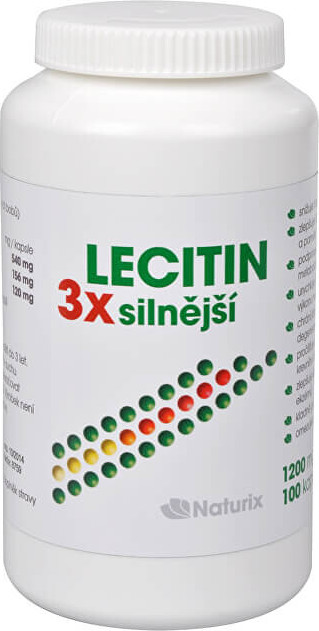 Lecitin 3x silnější 1200mg cps.100