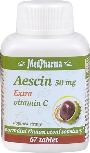 MedPharma Aescin 30mg Extra vitamin C tbl.67