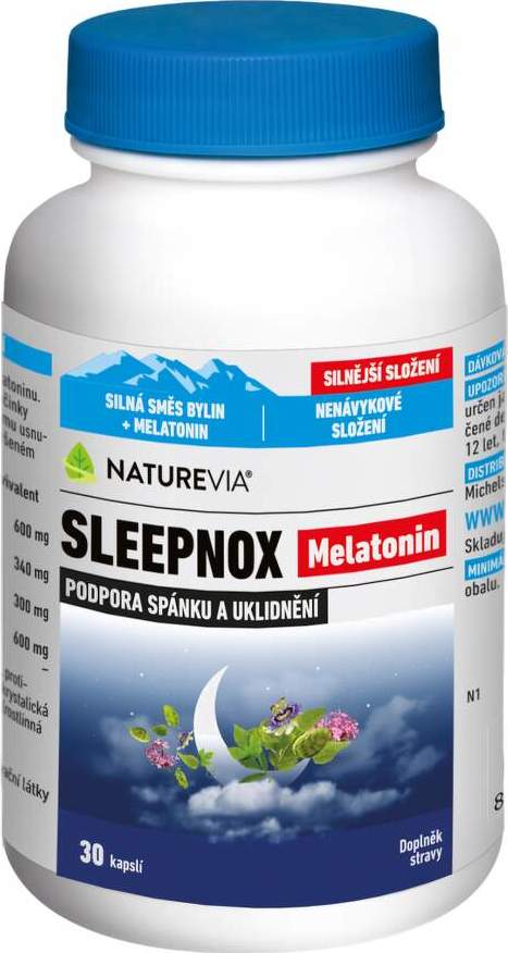 NatureVia Sleepnox Melatonin cps.30