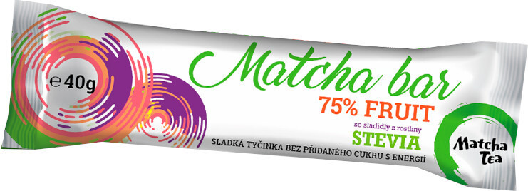 Natusweet Matcha Bar 40g
