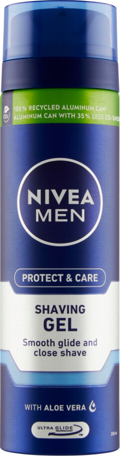 NIVEA MEN Original Mild gel na holení 200ml