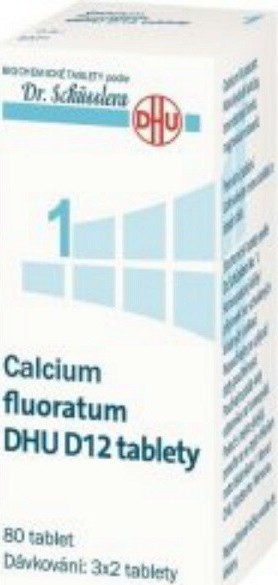 No.1 Calcium fluoratum DHU D12 80 tablet