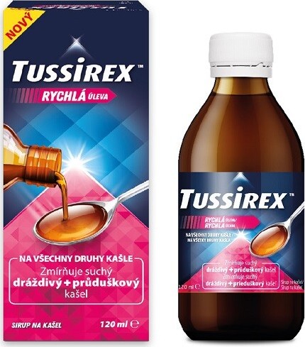 OMEGA PHARMA Tussirex sirup 120ml