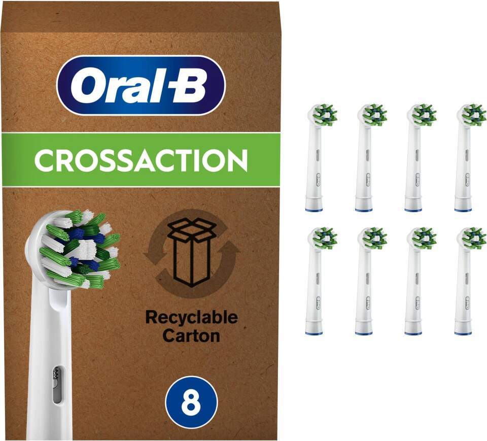 Oral-B kartáčkové hlavice Cross Action 8ks - EB50