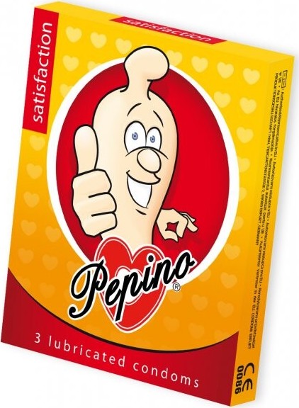 Pepino prezervativ Satisfaction 3ks