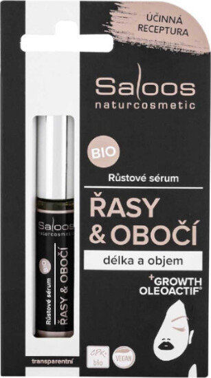 Saloos Růstové sérum na řasy&obočí BIO 7ml