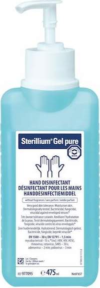 Sterillium Gel pure 475ml dezinfekce rukou