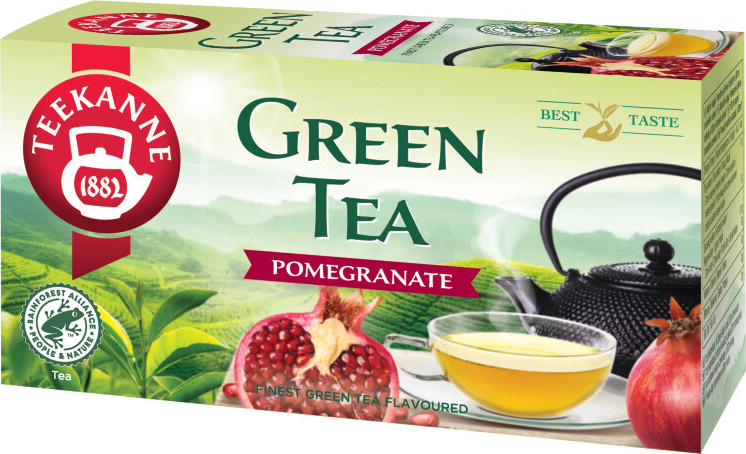 TEEKANNE Green Tea Pomegranate 20x1.75g