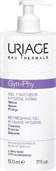 Uriage Gyn-Phy Osvěžující mycí gel na intimní hygienu 500ml
