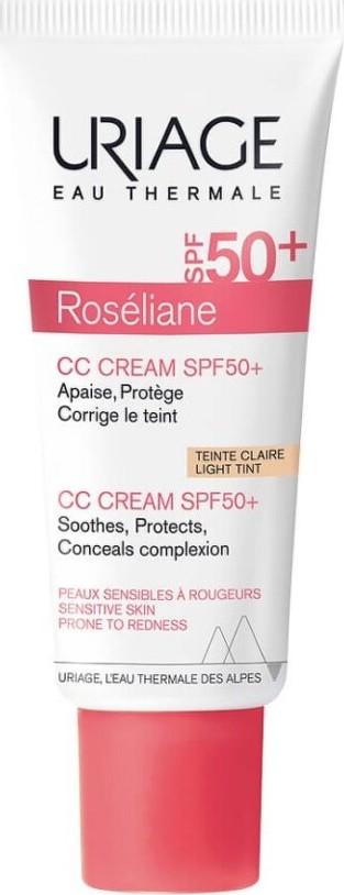 Uriage Roseliane CC Crème SPF50+ hydratační a ochranný krém 40 ml