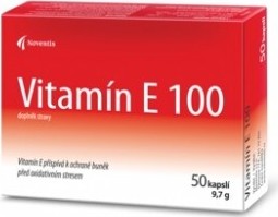 Vitamín E 100 cps.50