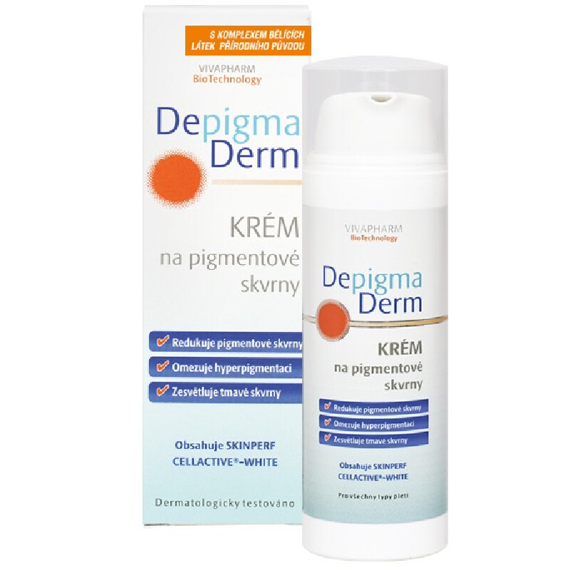 Vivapharm DepigmaDerm krém na pigmentové skvrny 50 ml