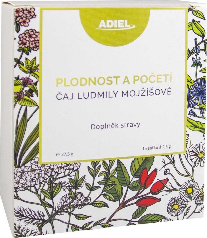 ADIEL Čaj Ludmily Mojžíšové 2.5g x 15 sáčků