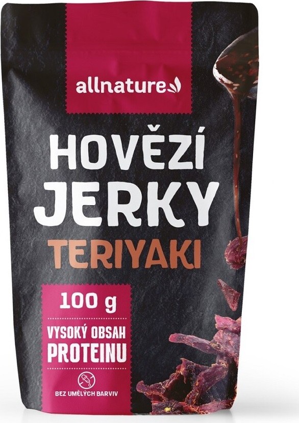 Allnature BEEF Teriyaki Jerky 100g