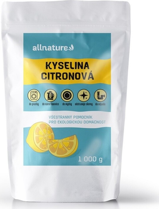 Allnature Kyselina citronová 1000g