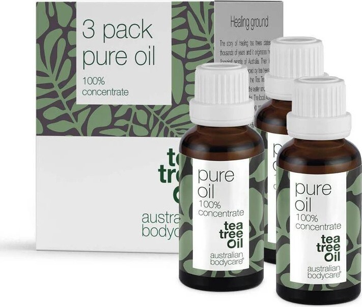 Australian Bodycare 3 pack Pure Oil Tea Tree Oil 3x30ml
