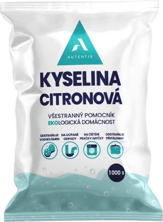 Autentis Kyselina citronová 1000g