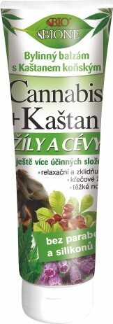 BIO BIONE Cannabis+Kaštan žíly/cévy byli.bal.200ml