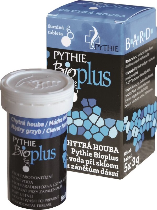 Bioplus Pythie chytrá houba 5x3g