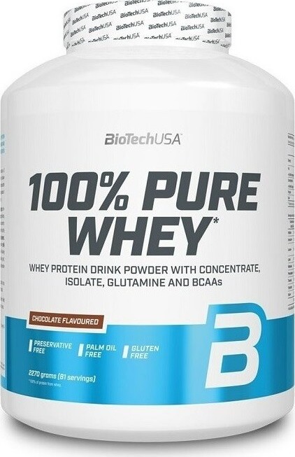 BioTech 100% Pure Whey 2270g čokoláda