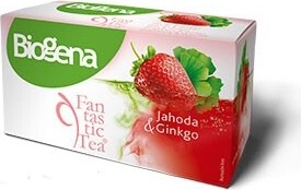 Čaj Biogena Fantastic Jahoda&Ginkgo 20x2g