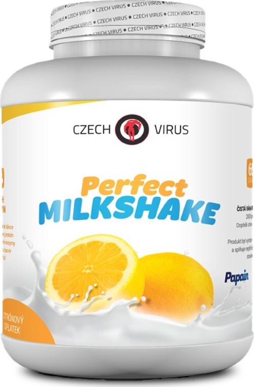 Czech Virus Perfect Milkshake 2000g citronový oplatek