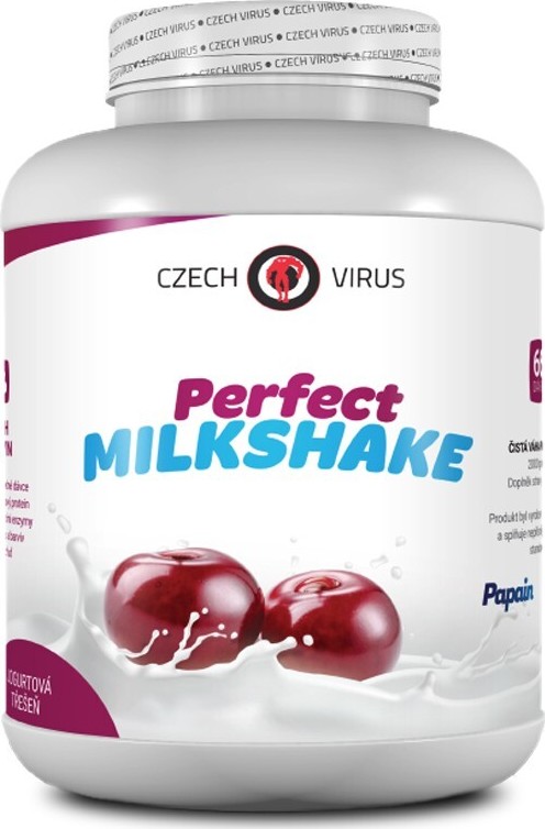 Czech Virus Perfect Milkshake 2000g jogurtová třešeň