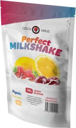 Czech Virus Perfect Milkshake 500g jahodový milkshake