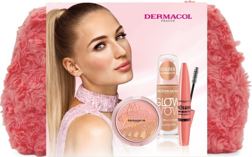 Dermacol Volume Mania + Glow Wow dárková sada