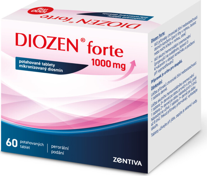 DIOZEN FORTE 1000MG TBL FLM 60