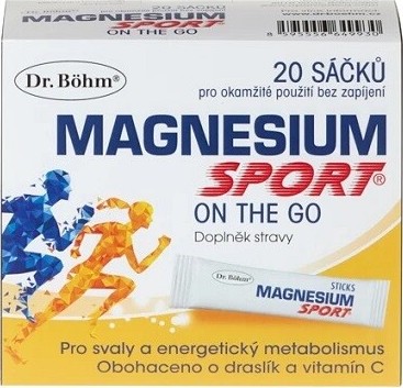 Dr.Böhm Magnesium Sport On the Go 20 sáčků