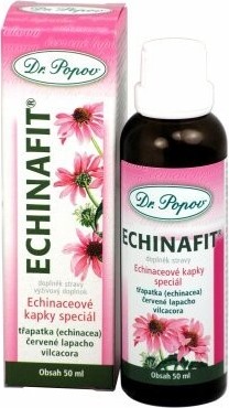 Dr.Popov Kapky bylinné Echinafit imunita 50ml