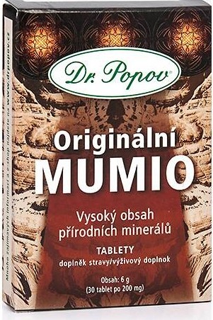 Dr.Popov Mumio 200mg tbl.30