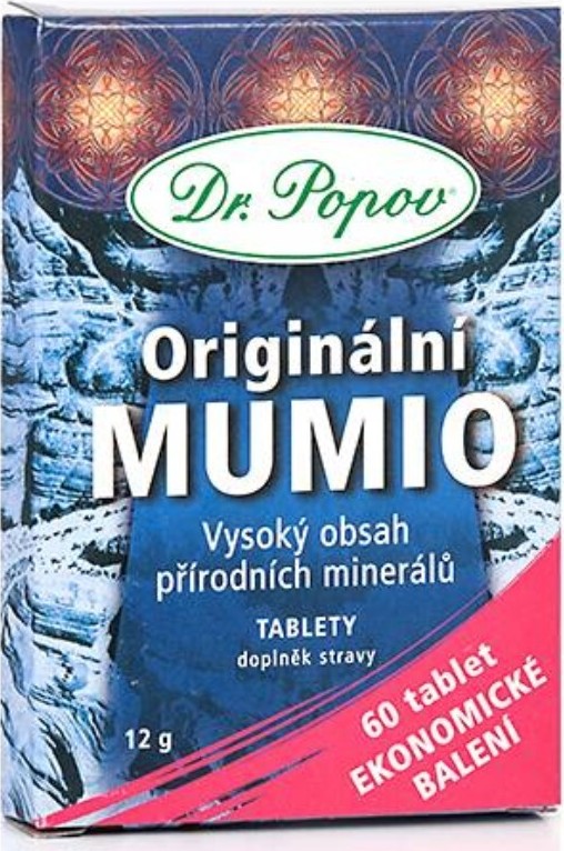 Dr.Popov Mumio 200mg tbl.60