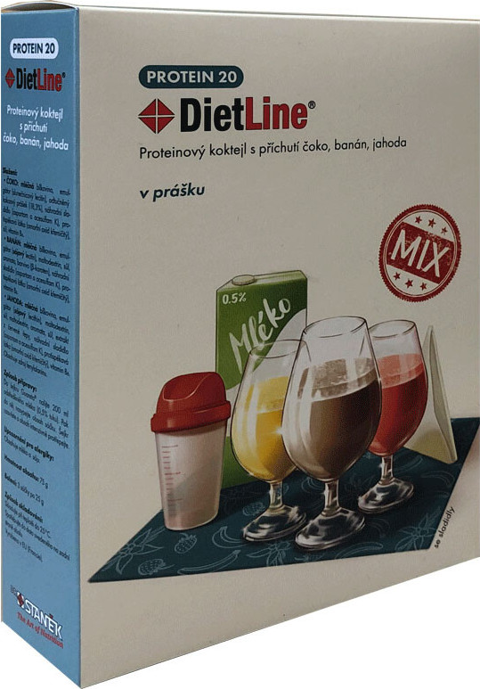 DR.STANĚK Dietline protein 20kokteil 75 g