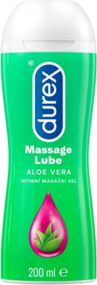 DUREX intimní masážní gel 2v1 s Aloe vera 200ml