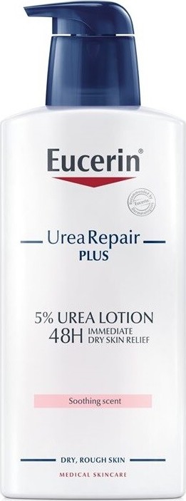 EUCERIN UreaRepair PLUS Tělové mléko 5 % Urea parfemované 400 ml
